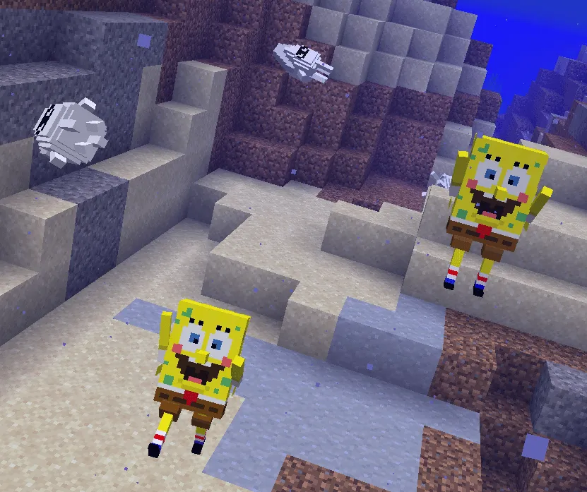 The complete nonsense pack, Текстуры, Minecraft