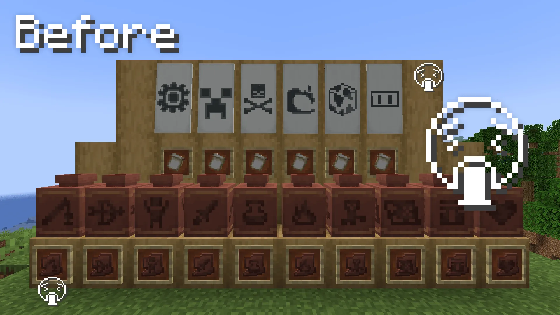 Consistent Pottery Sherds, Текстуры, Minecraft