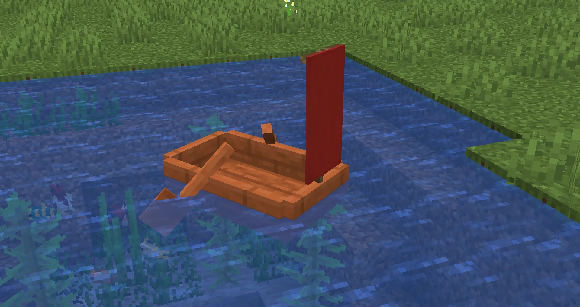 Boat with Everything, Моды, Minecraft