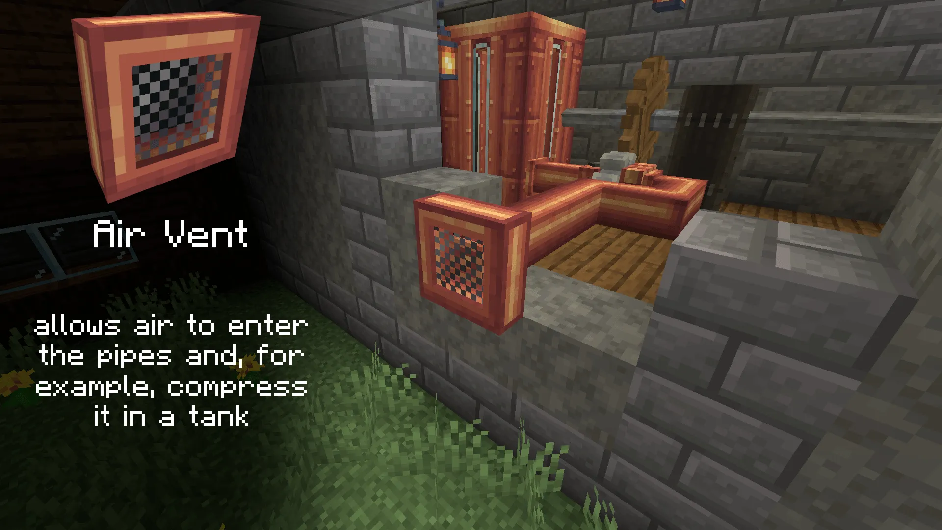 Create: pneumatic equipment, Моды, Minecraft