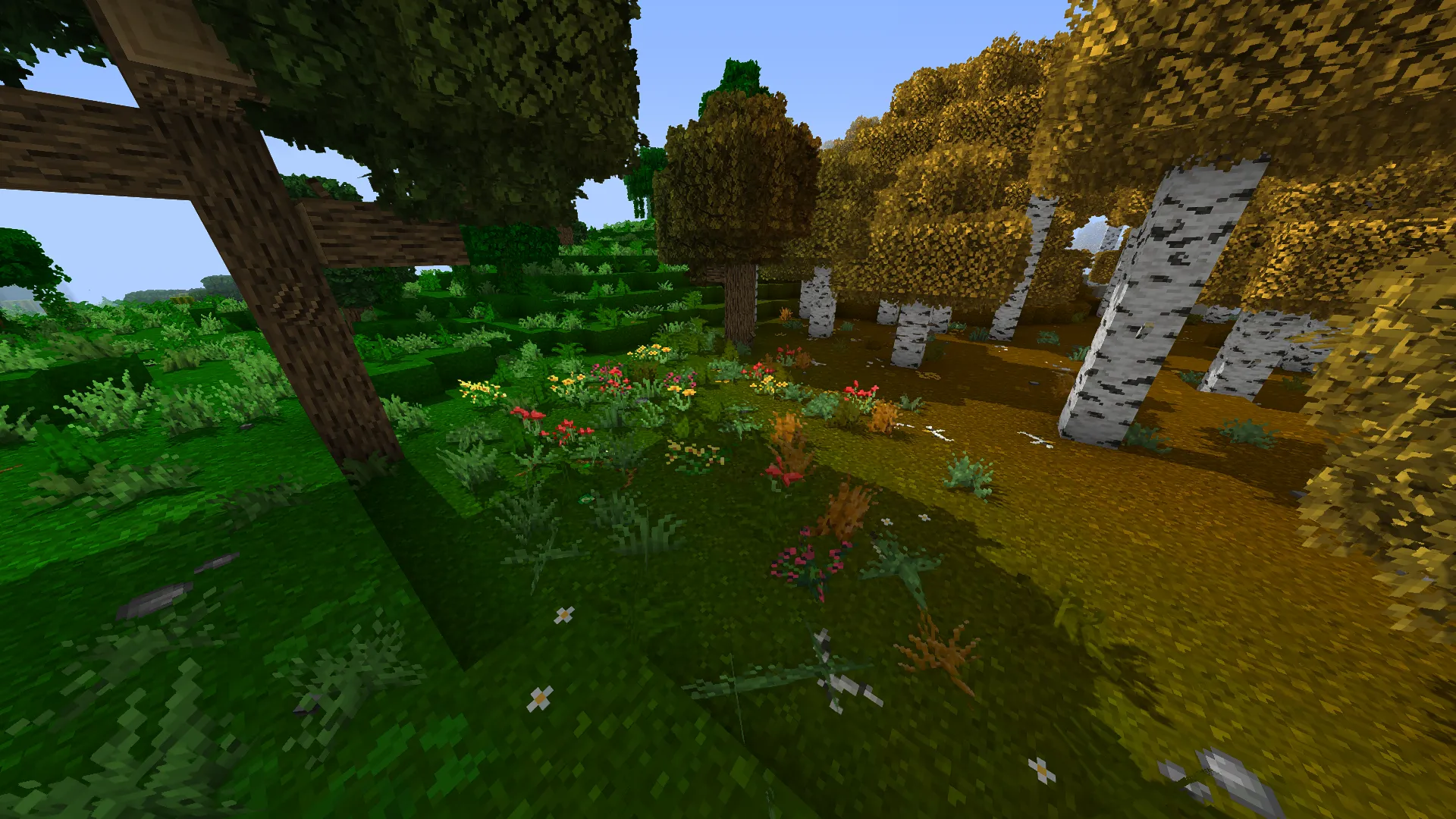 minecraft: 🍎NATURE UPDATE  [OUTDATED] — скриншот 1 (Текстуры, Minecraft)