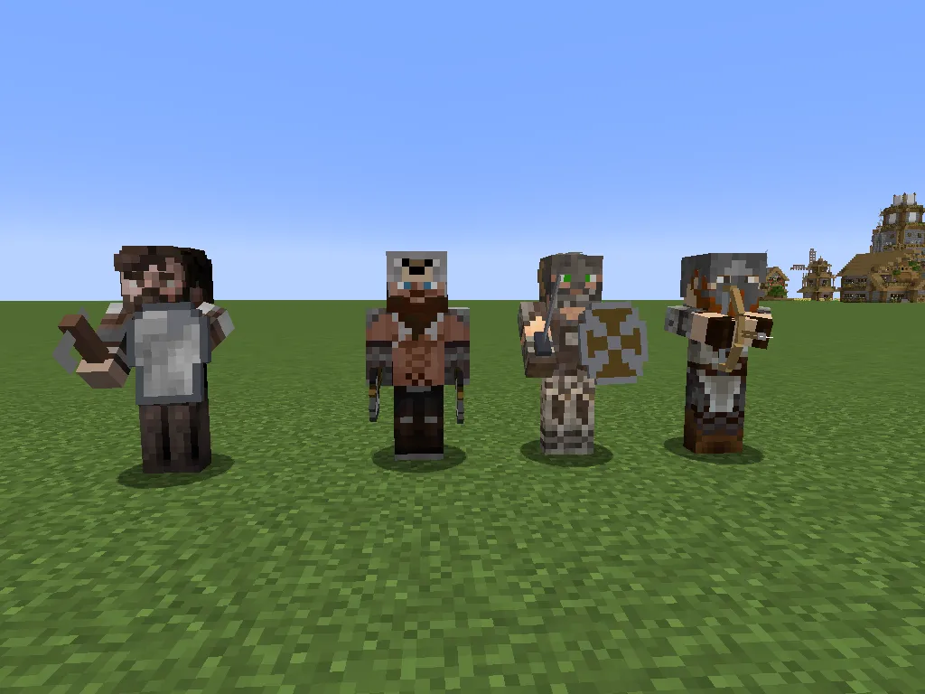 Medieval Warfare V2 (V3 LOADING), Моды, Minecraft