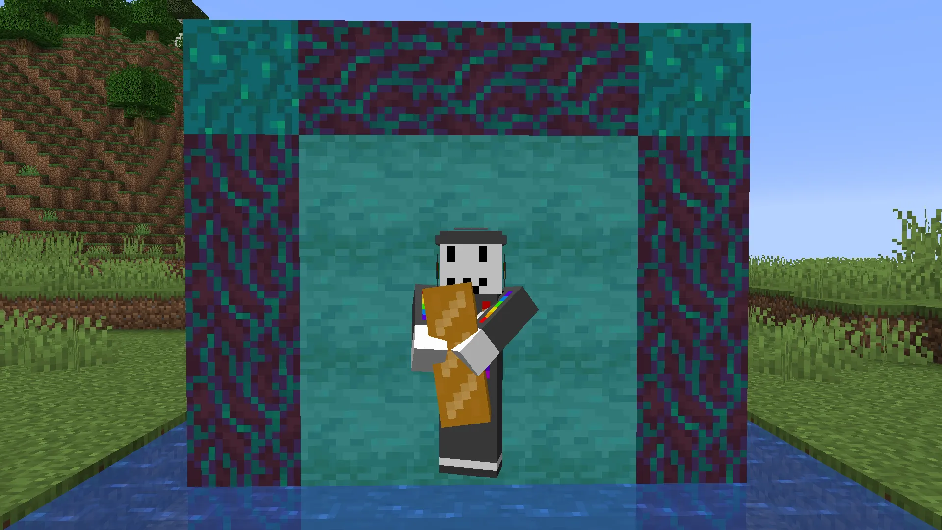 Hellish Blåhaj, Моды, Minecraft
