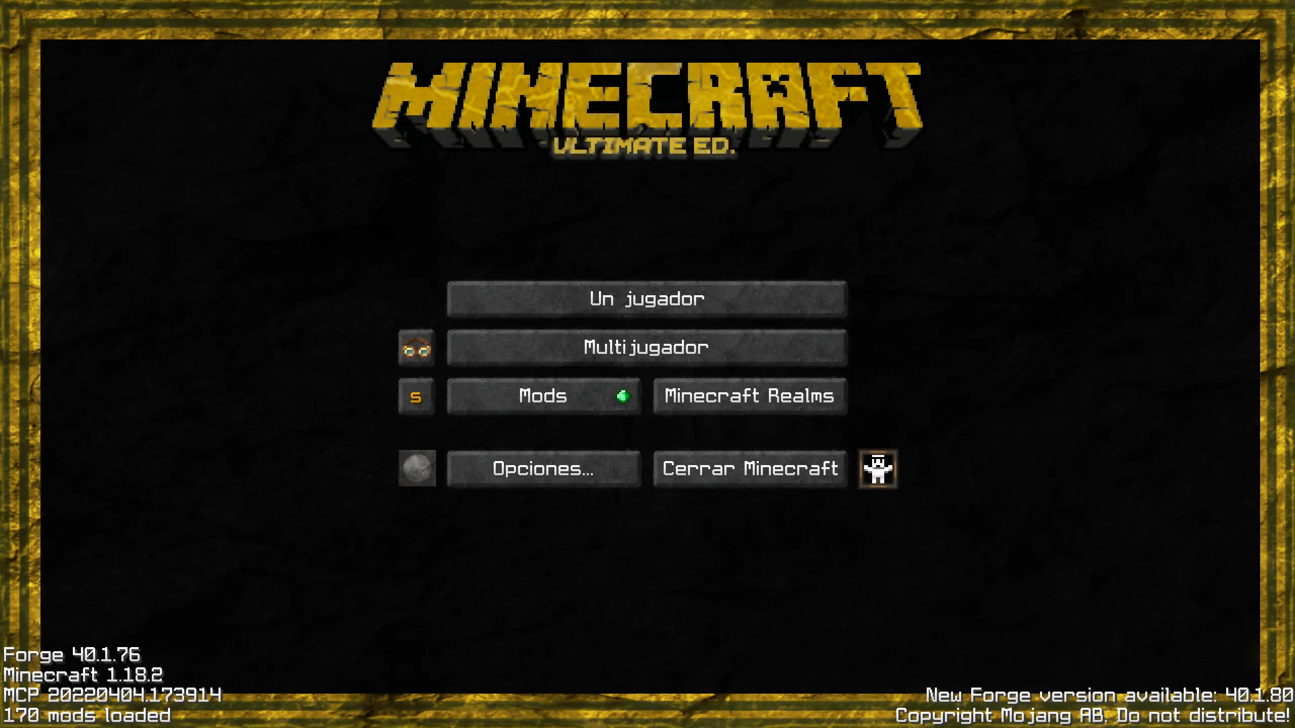 Ultimate Dark Edition, Текстуры, Minecraft