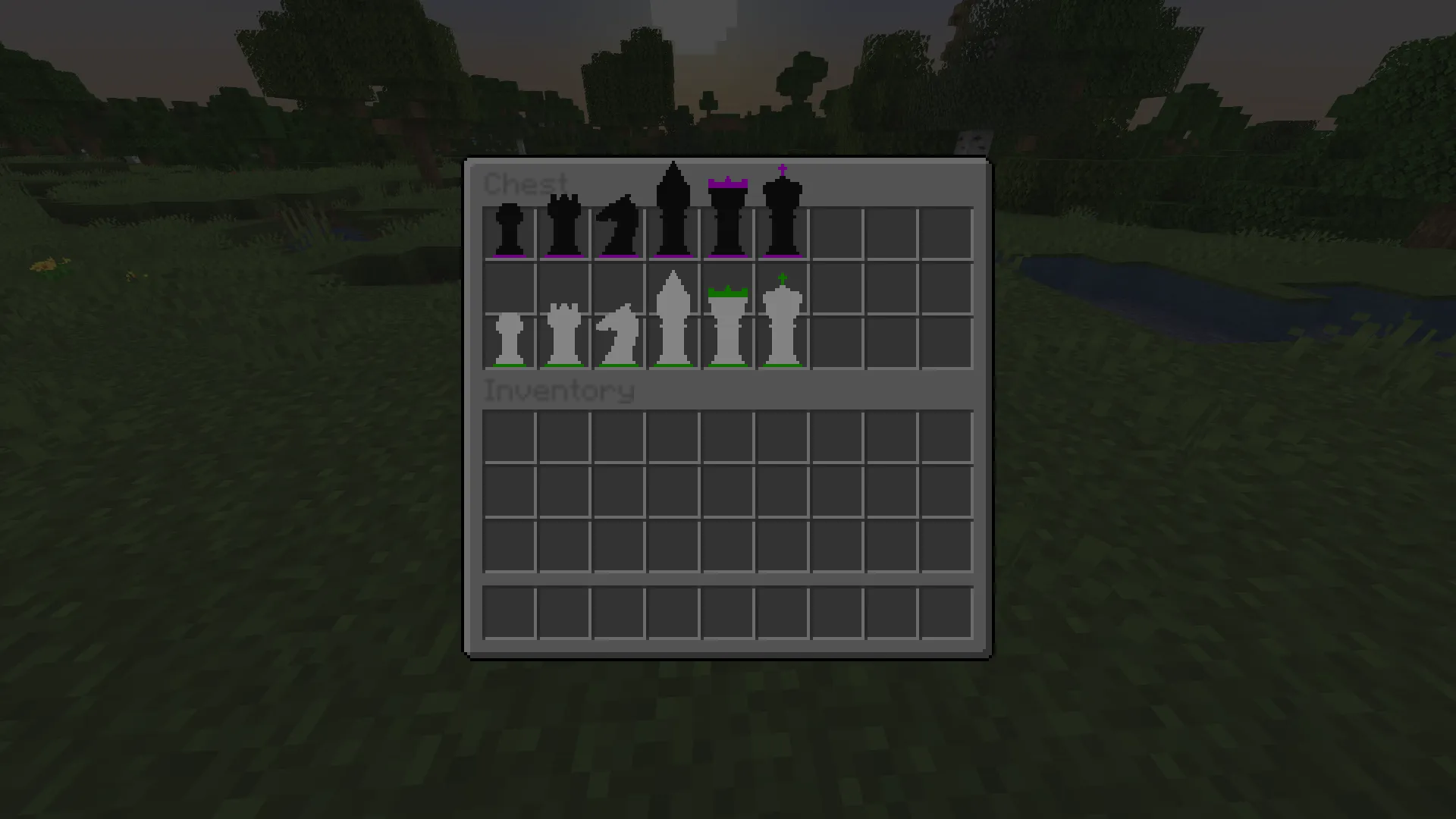Chess, Текстуры, Minecraft