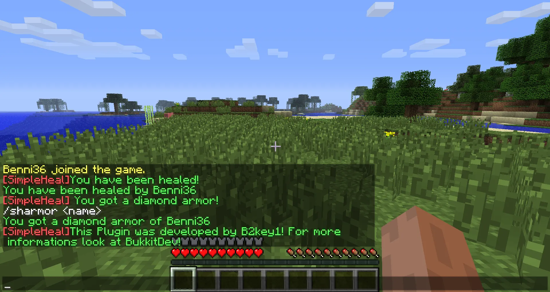 SimpleHeal, Плагины, Minecraft