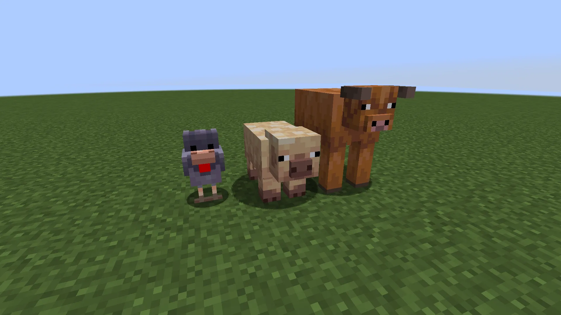 Backported Animal Variants — скриншот 1 (Моды, Minecraft)
