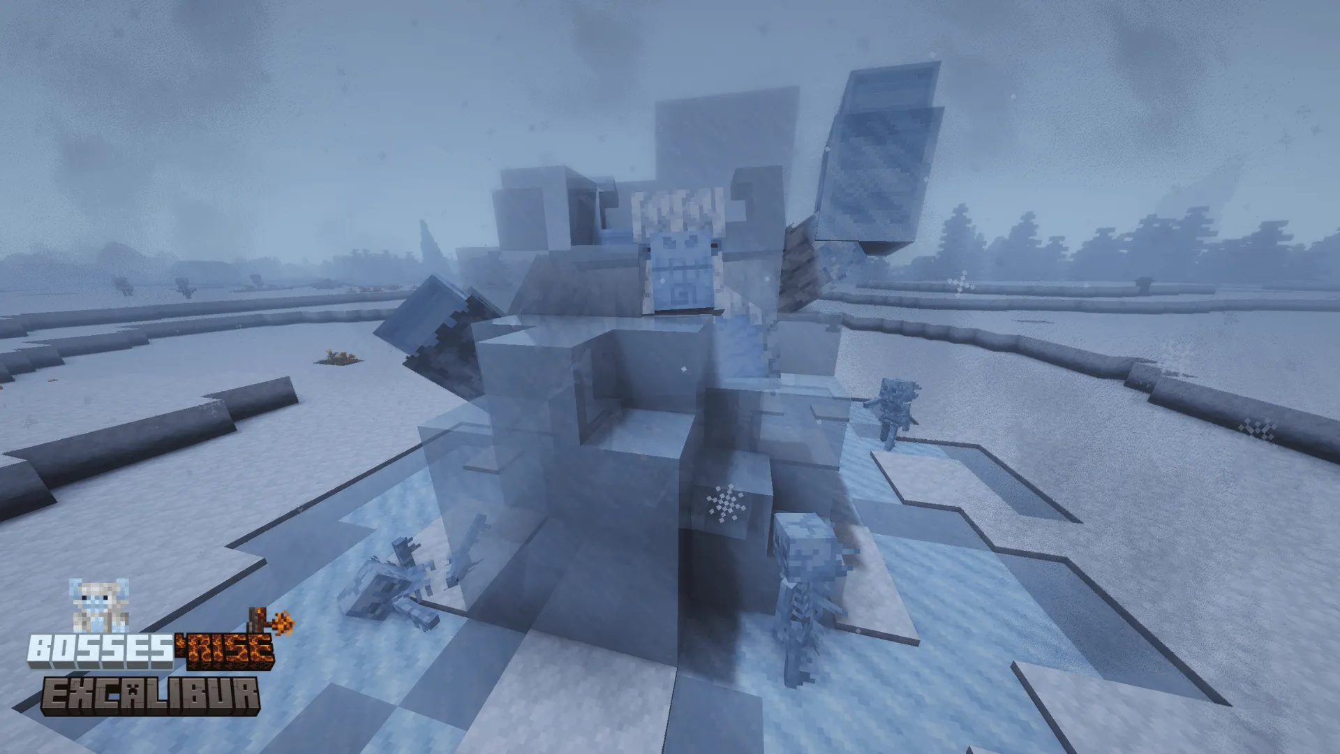 Excalibur | Bosses'Rise Support — скриншот 3 (Текстуры, Minecraft)