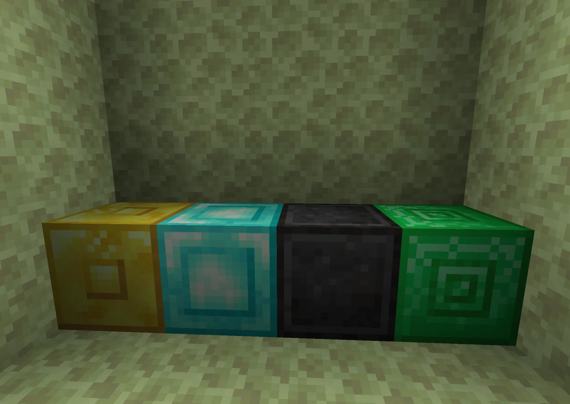 Remade Ore Blocks — скриншот 1 (Текстуры, Minecraft)
