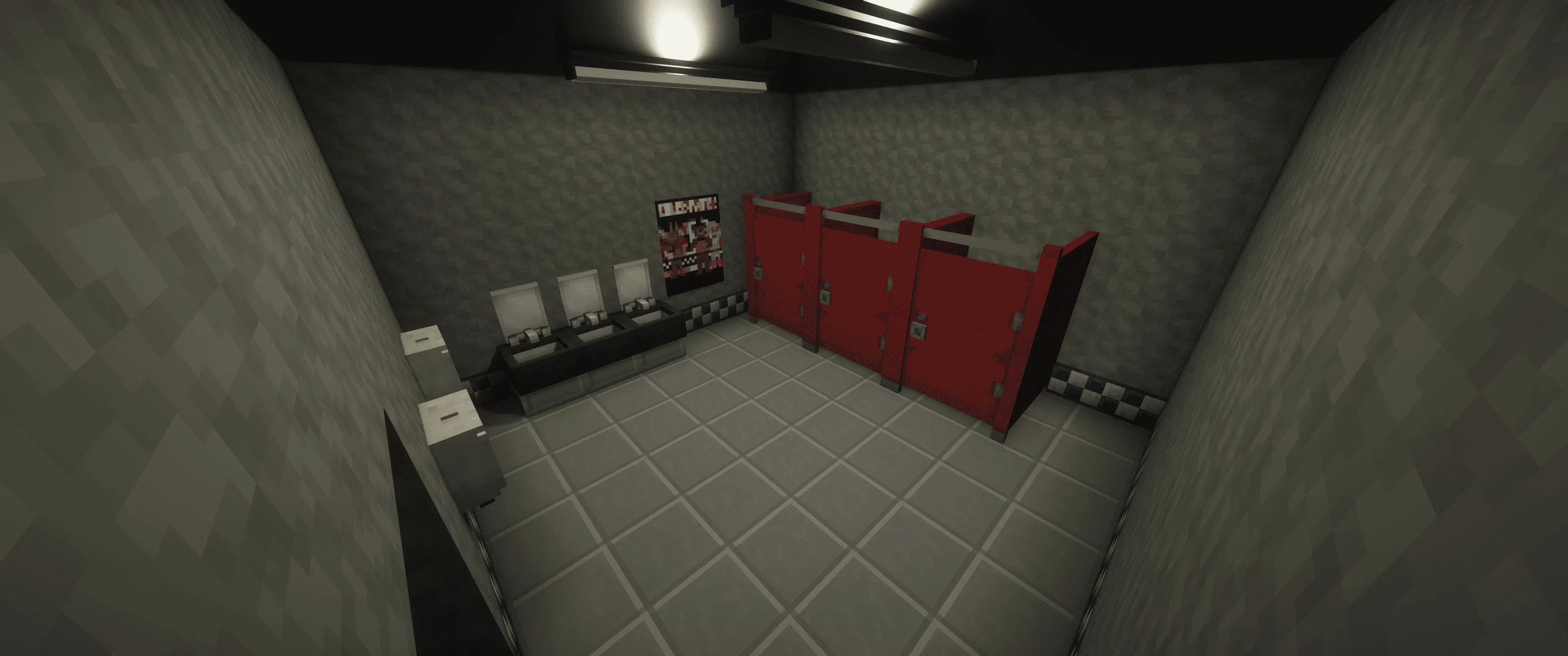 Five Nights at Pixels - The Facility — скриншот 5 (Модпаки, Minecraft)