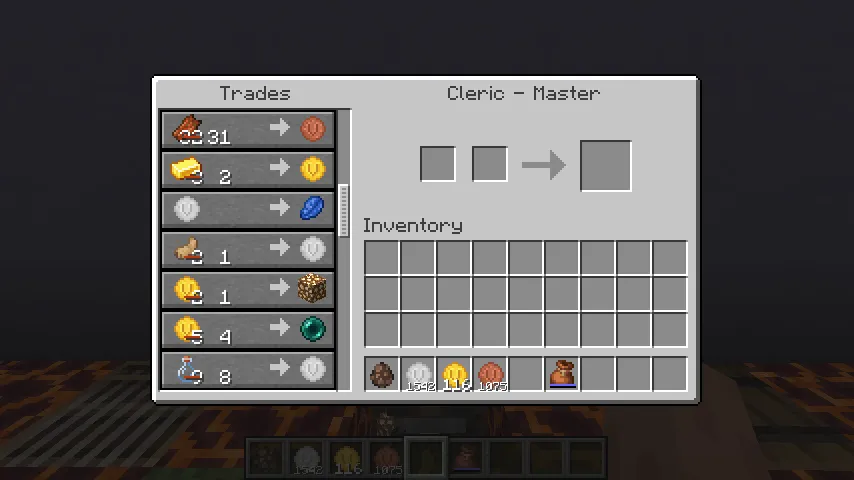 Villager Coin (Coin Currency Library), Моды, Minecraft