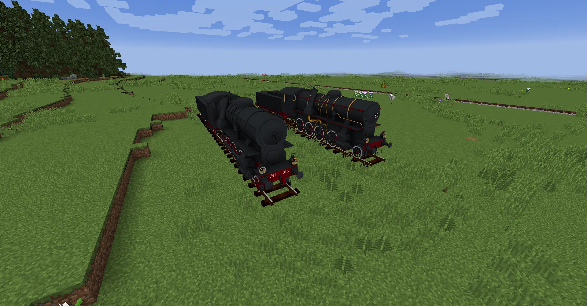 [Immersive Railroading] FS Italian Railways Pack — скриншот 2 (Текстуры, Minecraft)