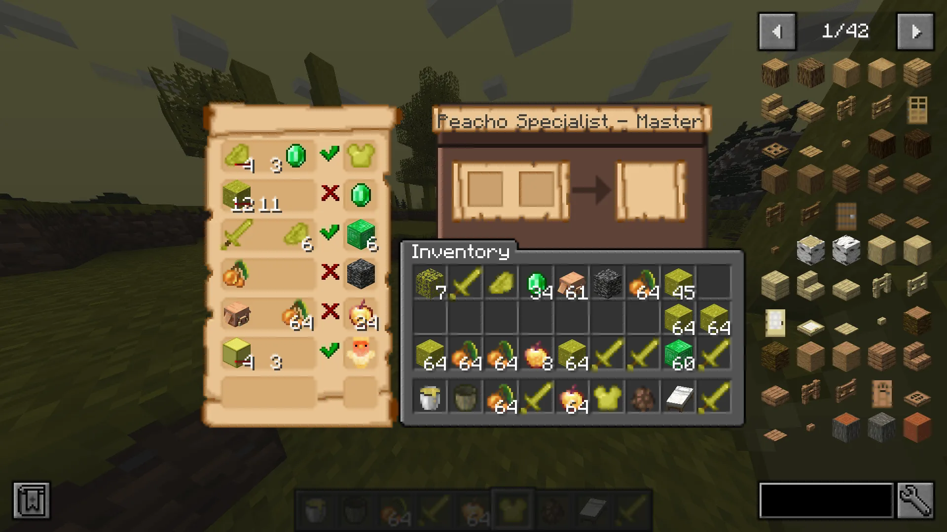 Peacholicious Additions, Моды, Minecraft