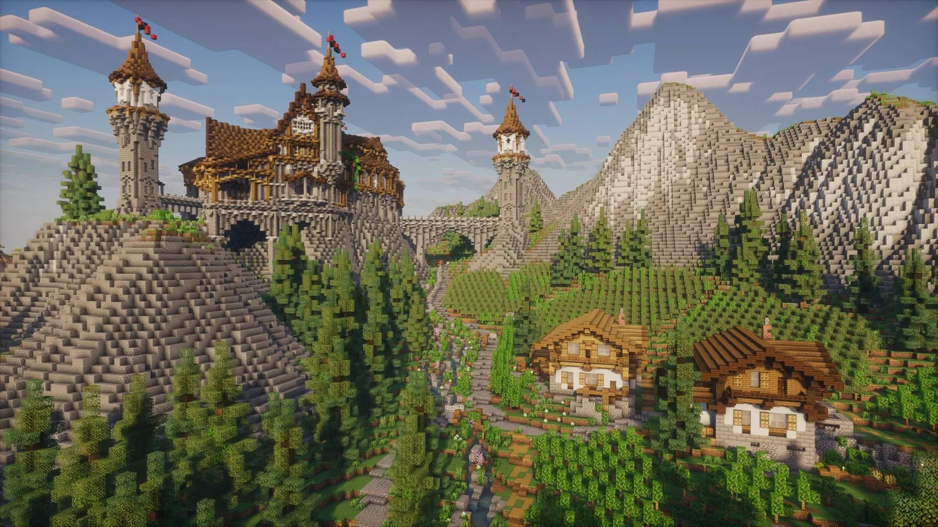 Stonehill Castle - Medieval Castle, Карты, Minecraft