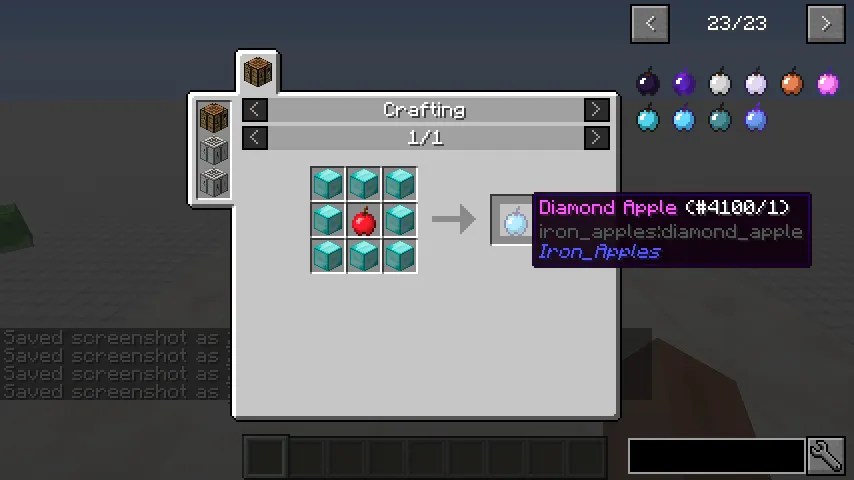 Iron Apples, Моды, Minecraft
