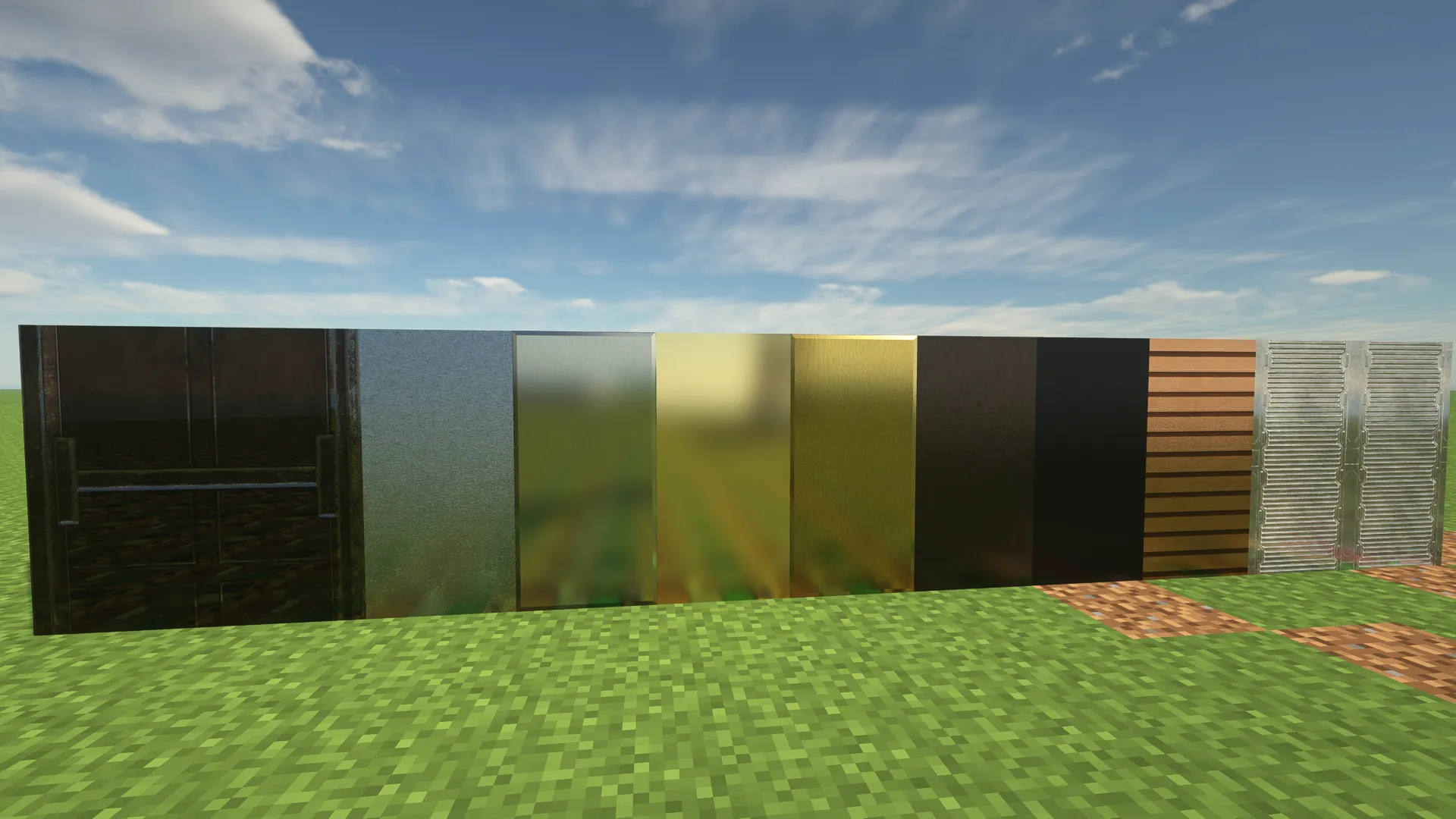 LuxCity Realism 128x-512x — скриншот 1 (Текстуры, Minecraft)