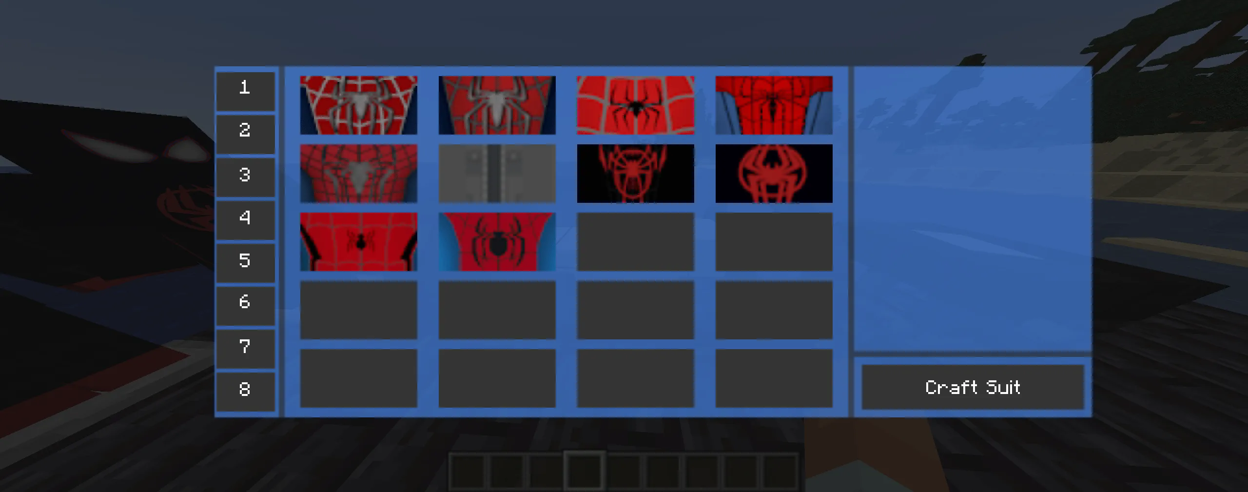 Spiderverse Shattered Dimensions — скриншот 9 (Моды, Minecraft)
