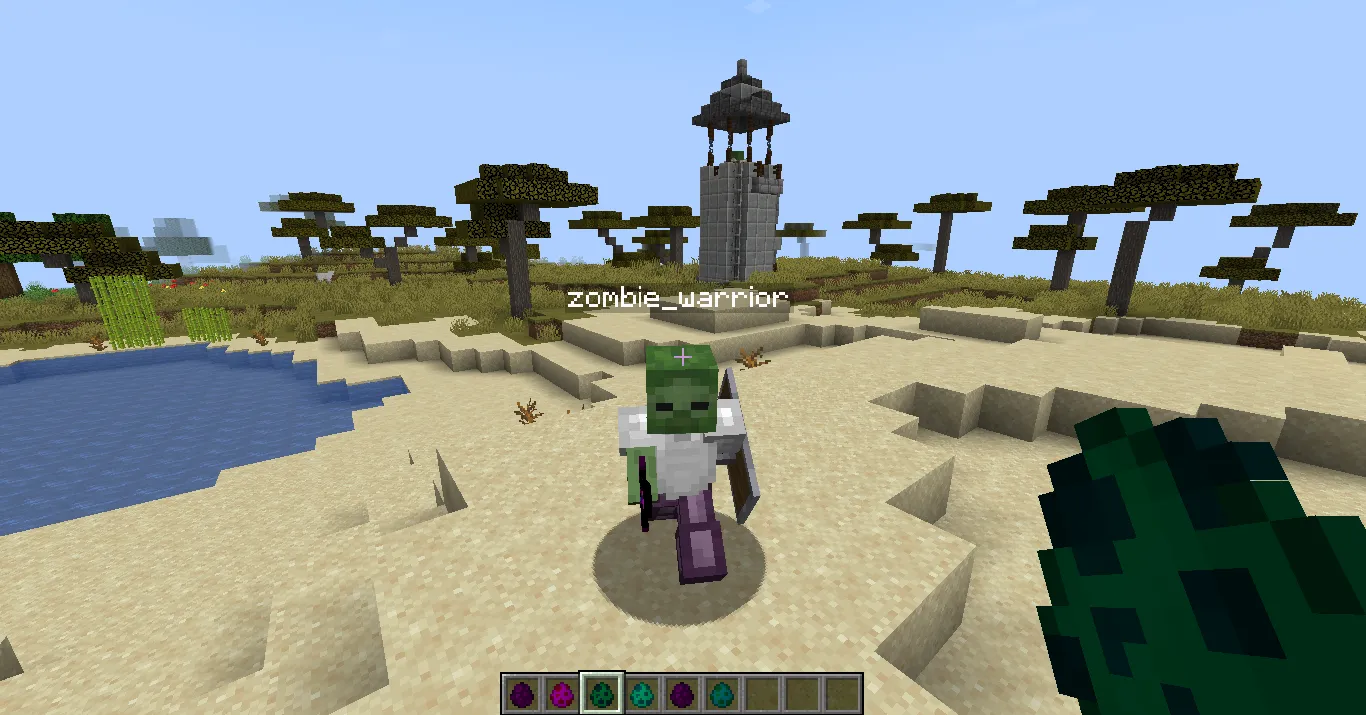 enderplus endermens and zombies, Моды, Minecraft