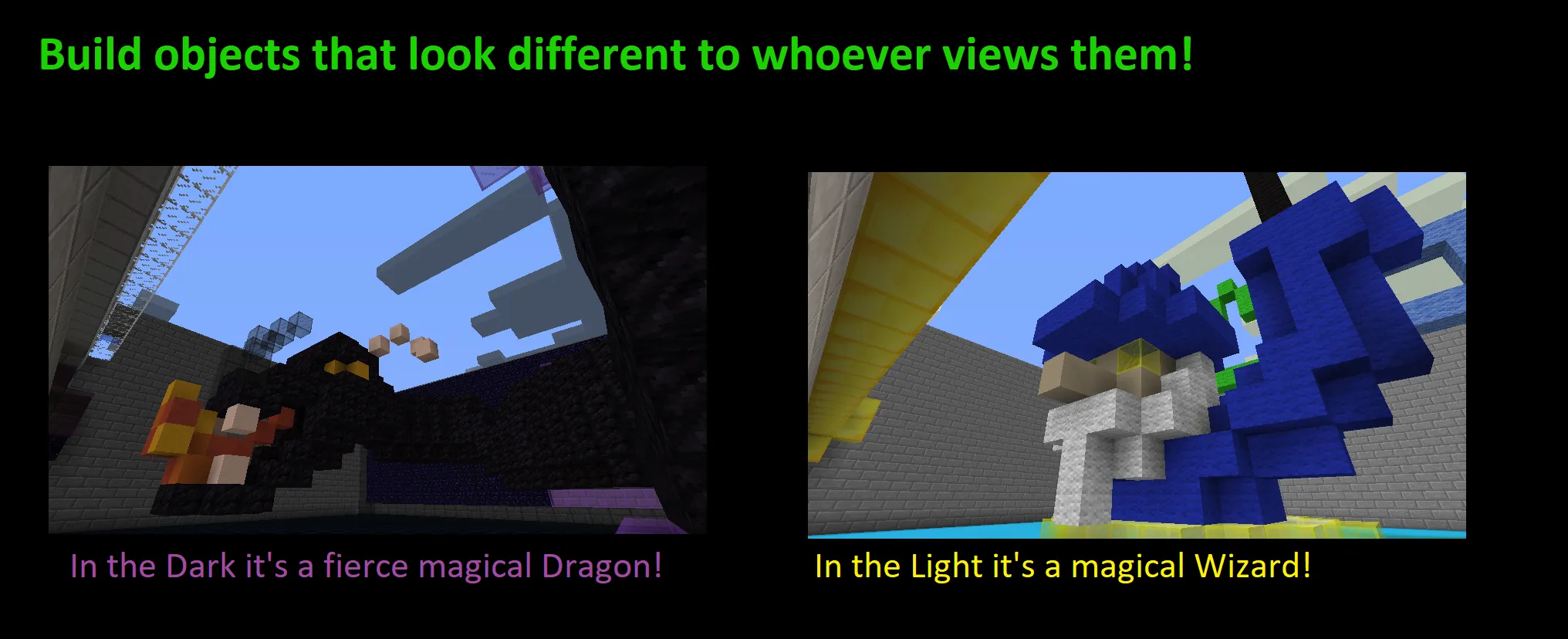 Co-Op Light and Dark - Dark, Текстуры, Minecraft