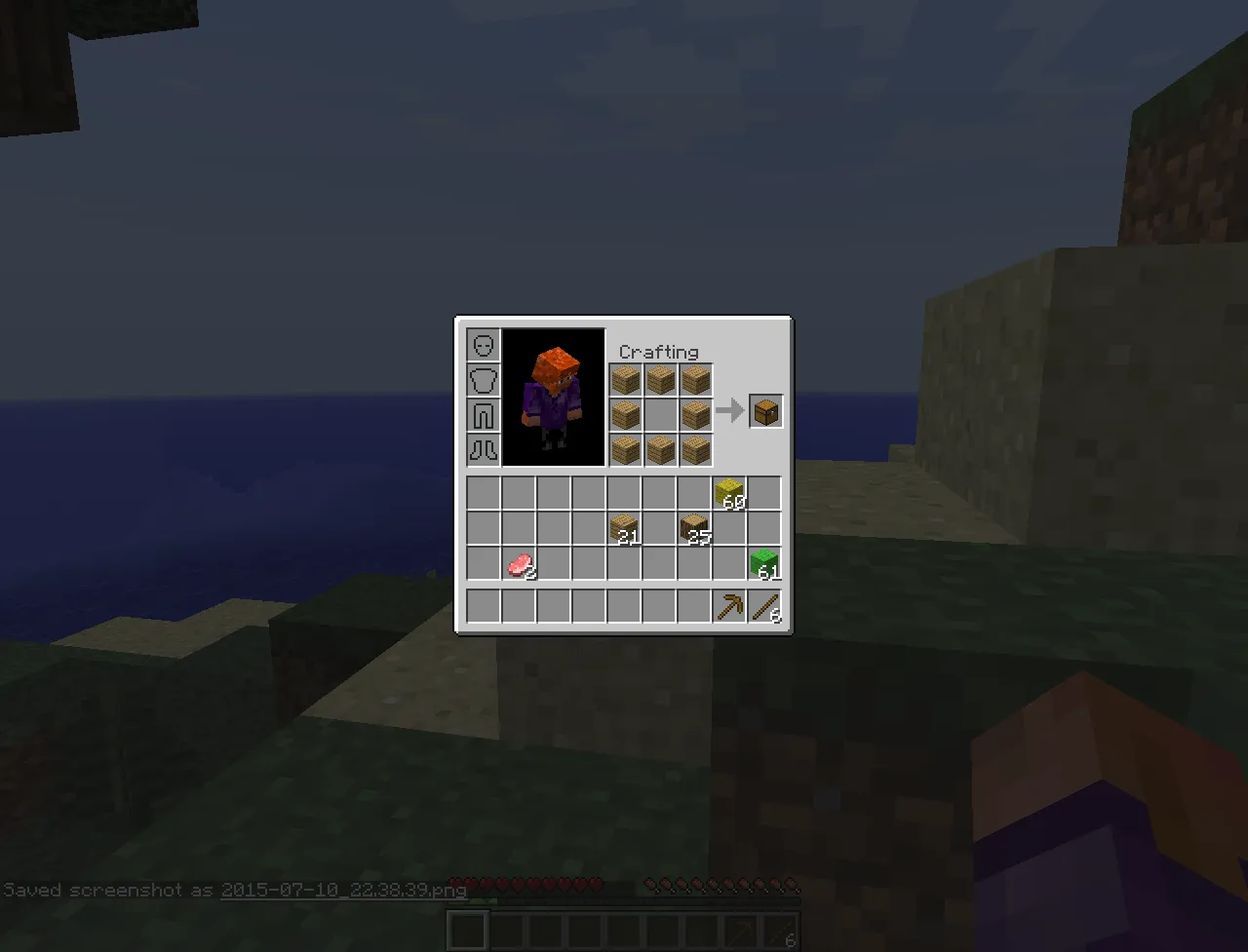 Inventory Crafting Grid, Моды, Minecraft