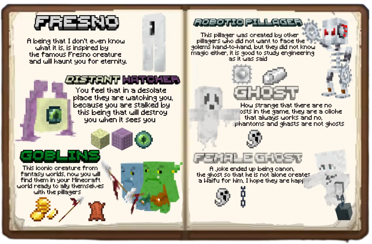 Ruthless Beings, Моды, Minecraft