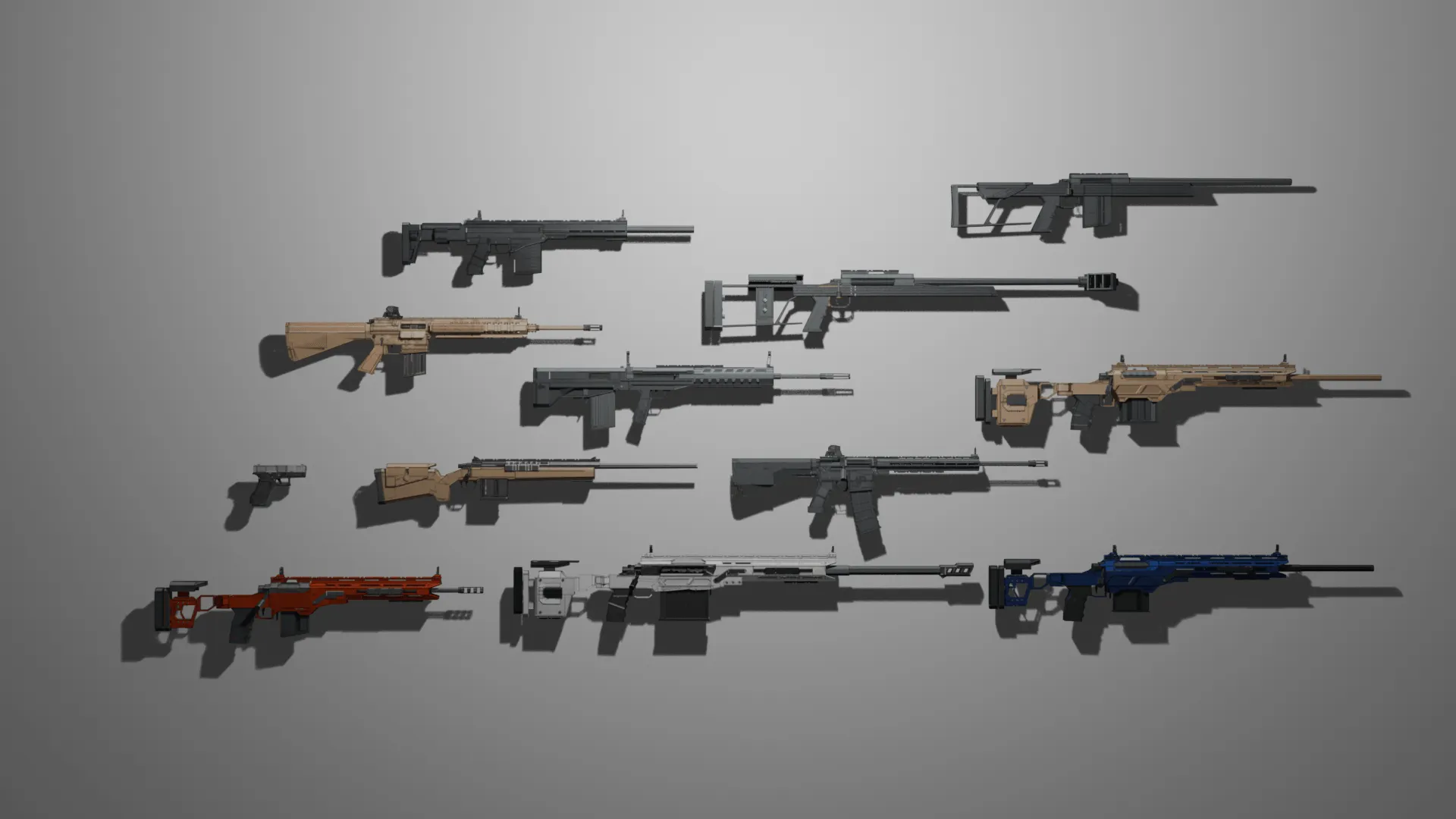 [TACZ]Complete Silence Gun Park, Кастомизации, Minecraft