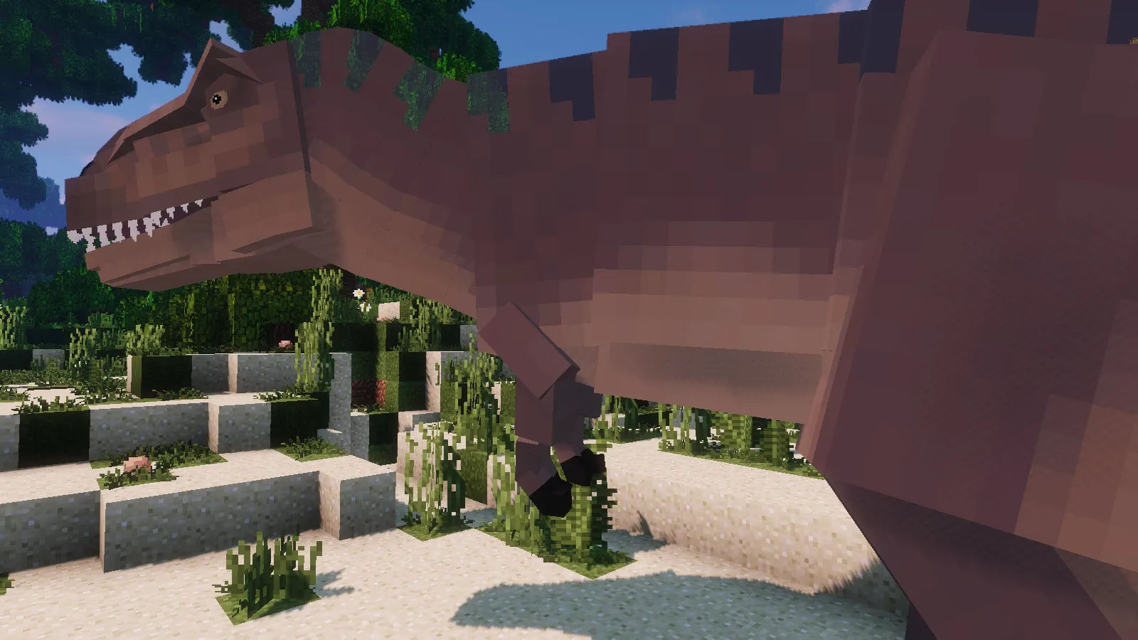 Dino Island — скриншот 6 (Модпаки, Minecraft)