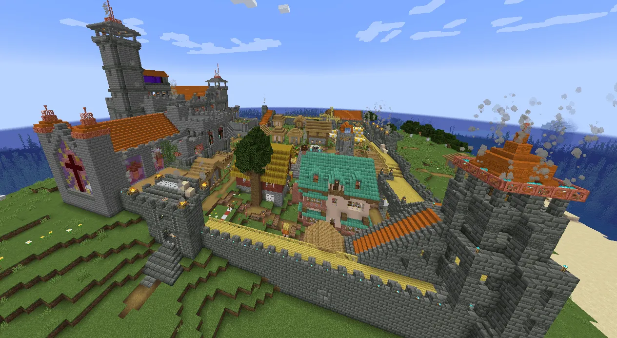 Amazing Castle - A.I. — скриншот 4 (Карты, Minecraft)