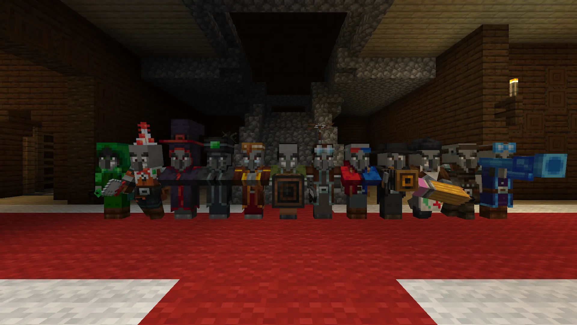 Mischief Illagers, Моды, Minecraft