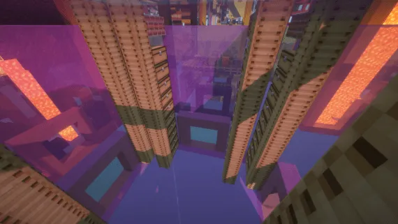 Mega Skycubes, Карты, Minecraft