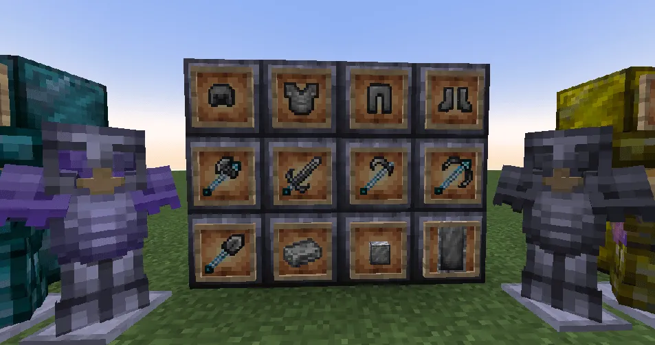 Moldyfishy's Combat Additions [Ruzdîn Studios]  — скриншот 4 (Моды, Minecraft)