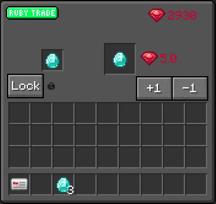 Ruby Exchange — скриншот 5 (Моды, Minecraft)
