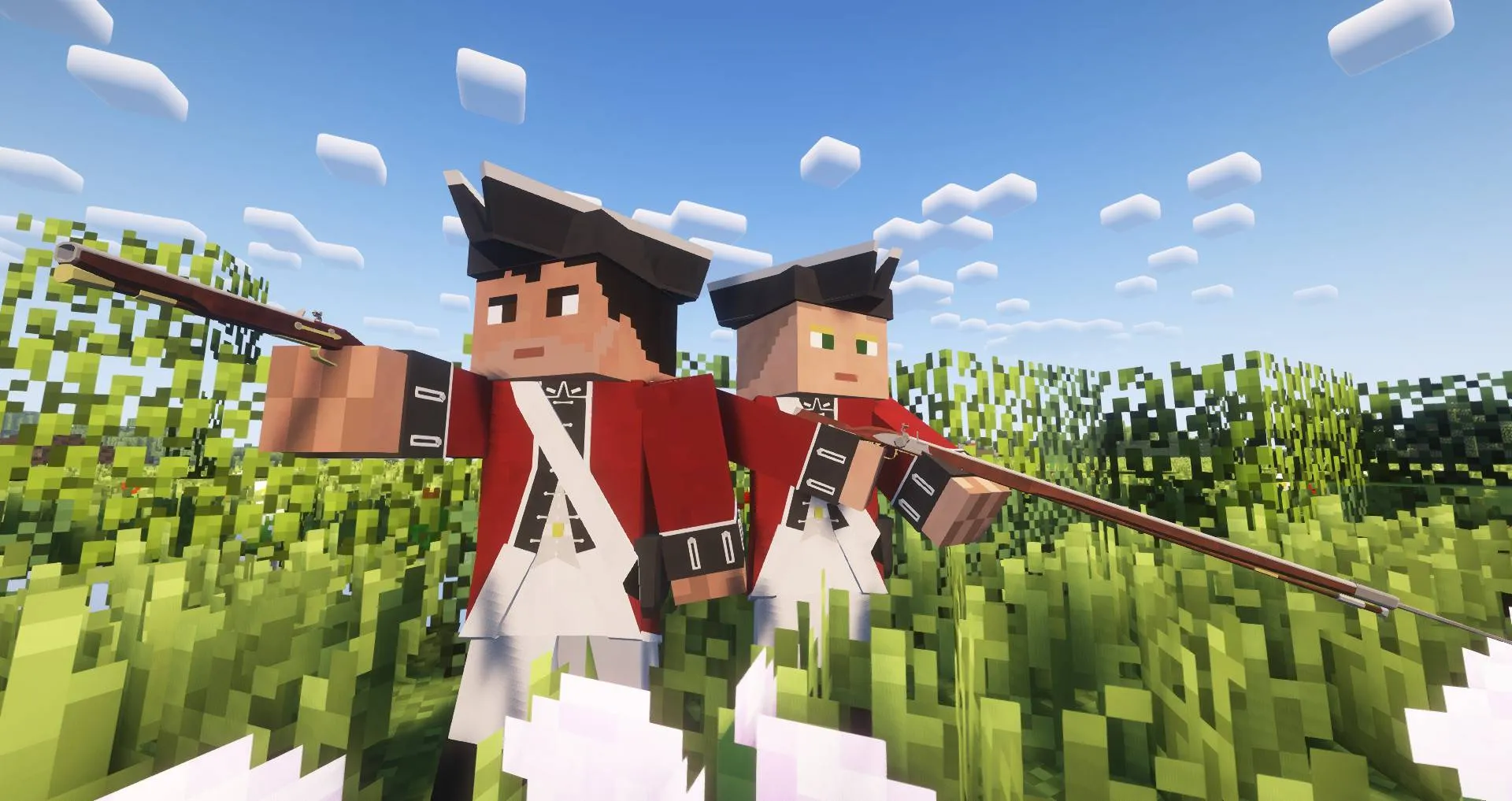 Call to Battle - Revolutionary War Addon, Моды, Minecraft