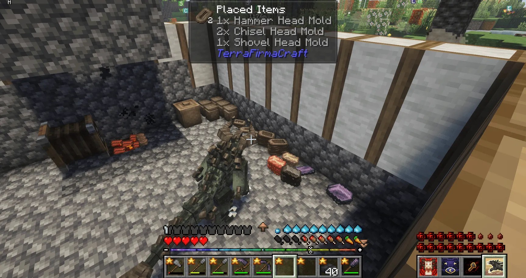 TFC Terra Draconis - Primitive Dragon Survival — скриншот 11 (Модпаки, Minecraft)