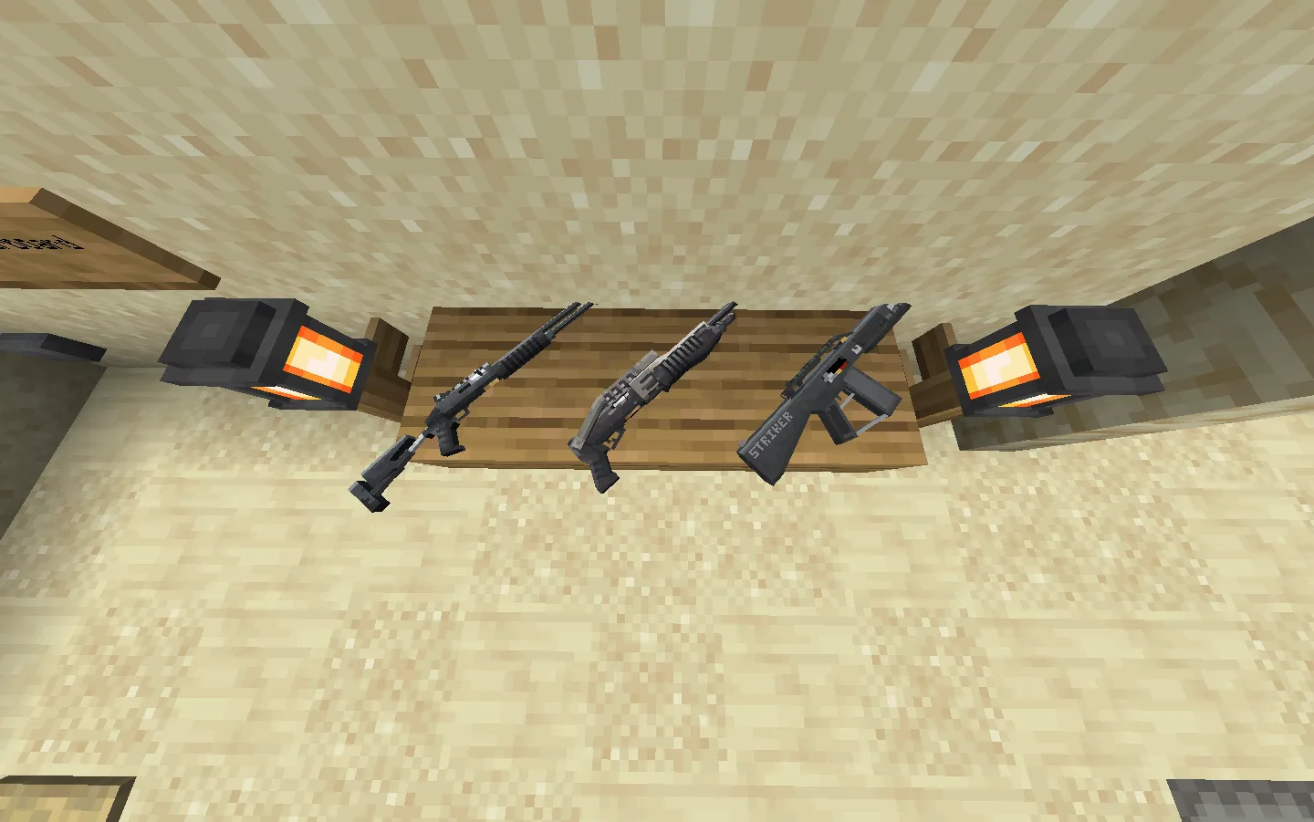 TaCZ Aim Trainer ZERO, Карты, Minecraft