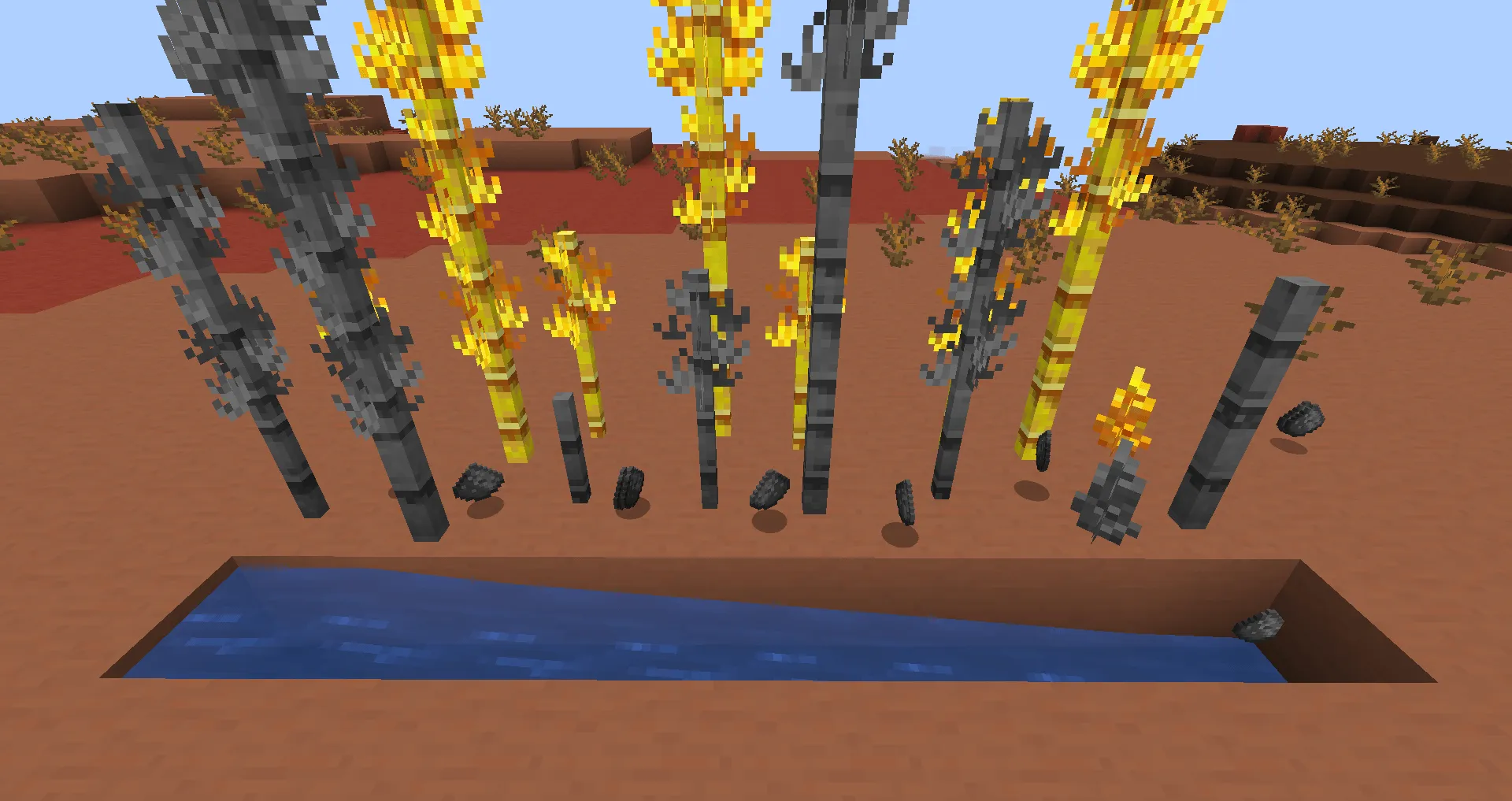 Blazing Bamboo, Моды, Minecraft