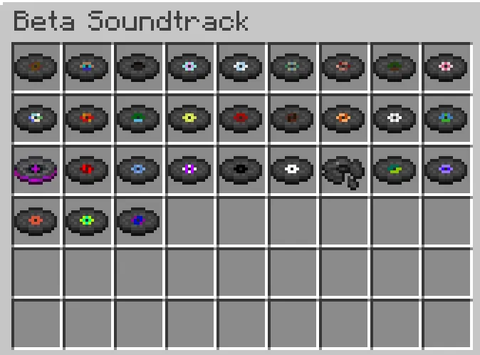 Soundtrack as Discs, Моды, Minecraft