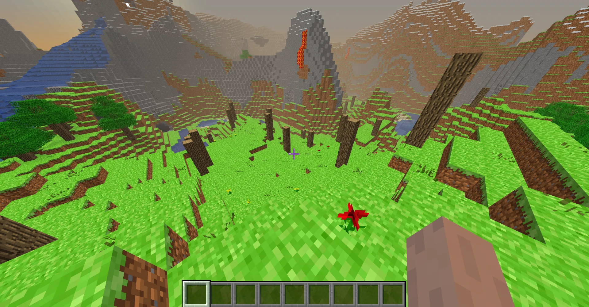 Early Beta Minecraft, Текстуры, Minecraft