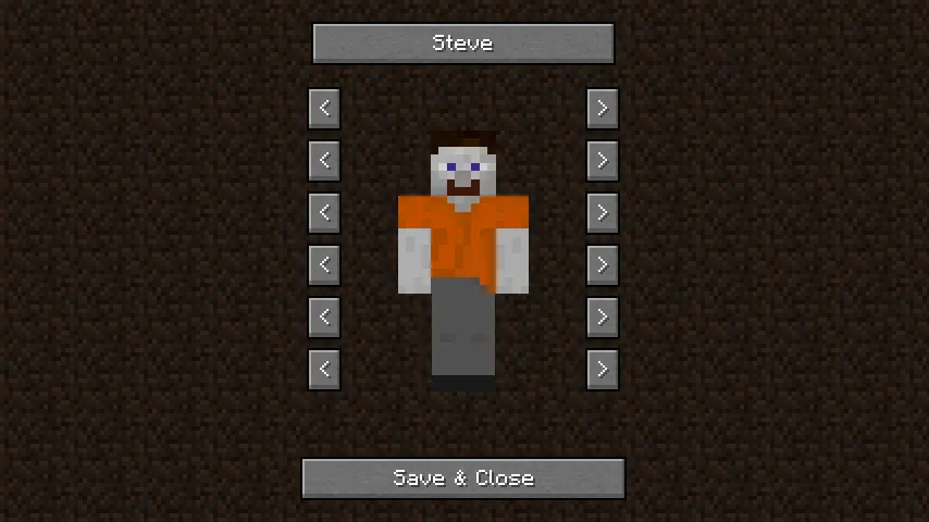 PS1 Skin Select, Моды, Minecraft