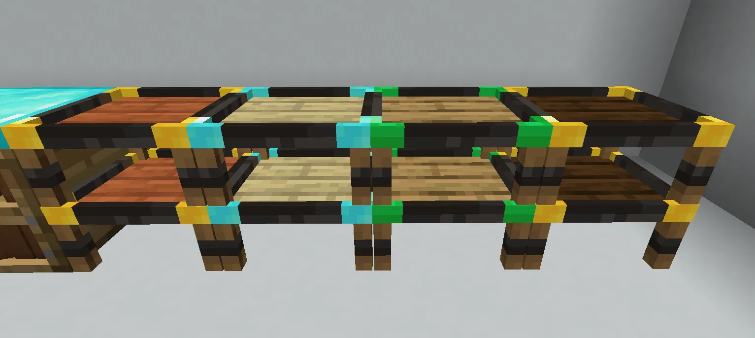 Blockier Storage Racks — скриншот 4 (Текстуры, Minecraft)