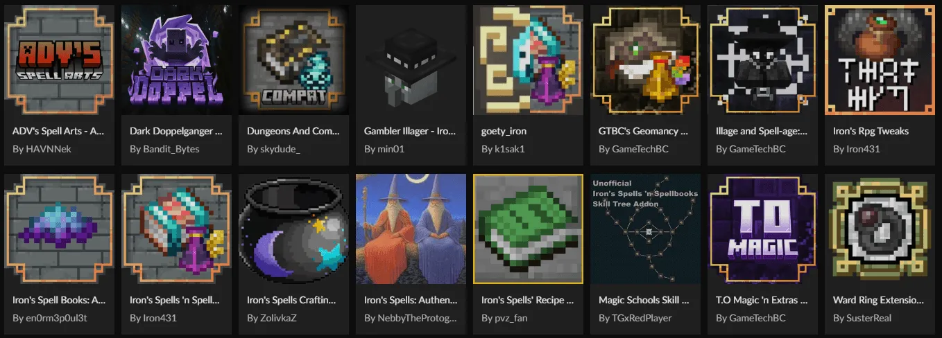 GamerPotion's Magic and Tweaks - RPG Edition (MATS), Модпаки, Minecraft