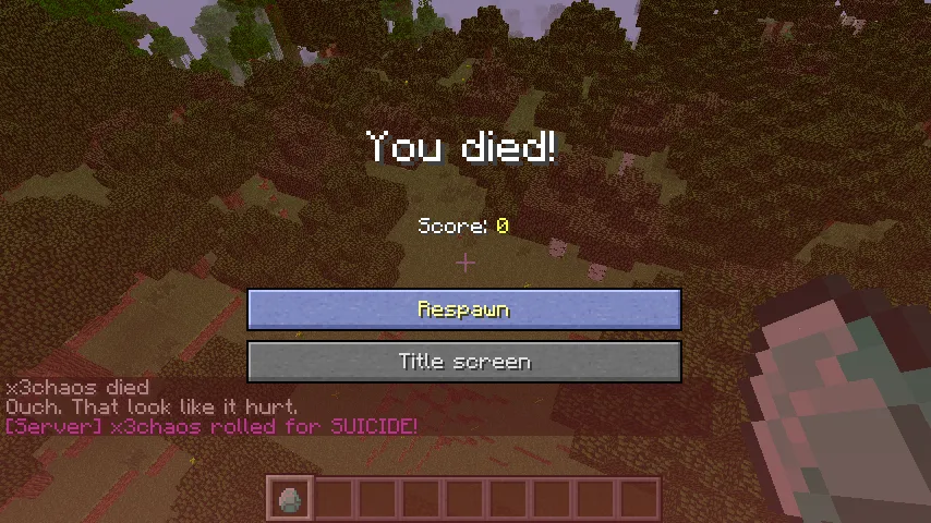 Roll the Dice — скриншот 2 (Плагины, Minecraft)
