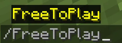 FreeToPlay — скриншот 1 (Моды, Minecraft)