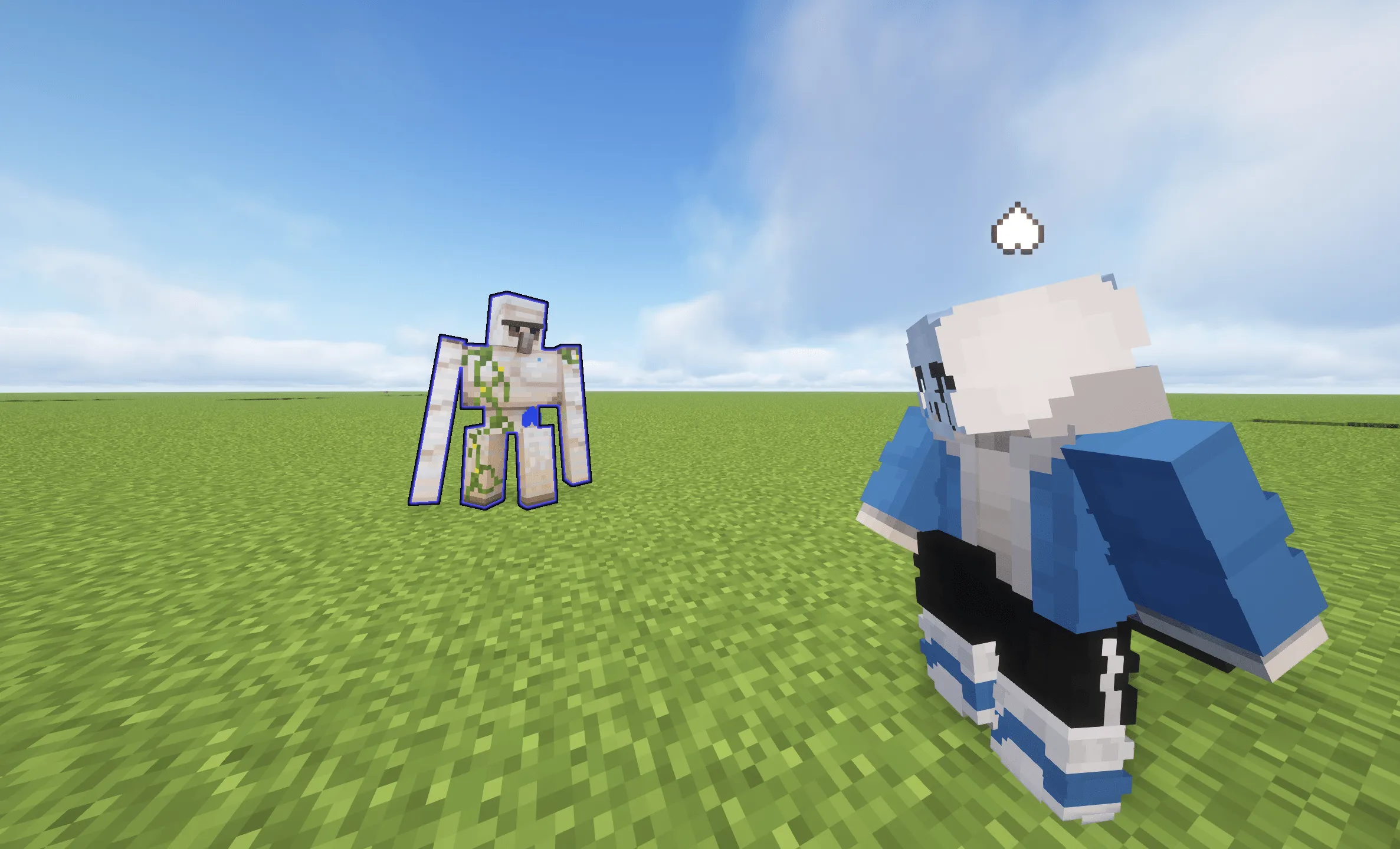Sans The Skeleton: An Origins Storymode — скриншот 3 (Моды, Minecraft)