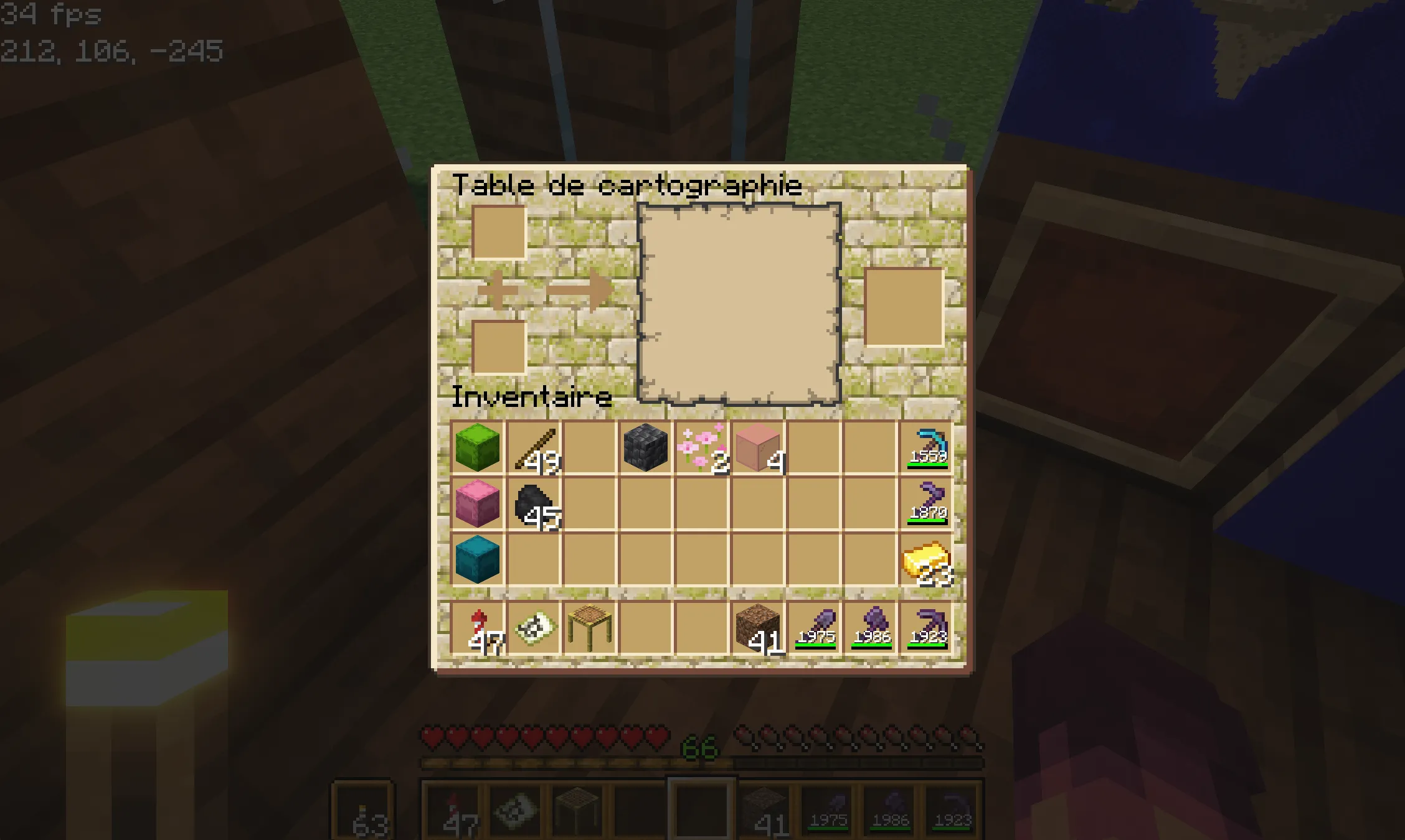 Frieren GUI — скриншот 2 (Текстуры, Minecraft)
