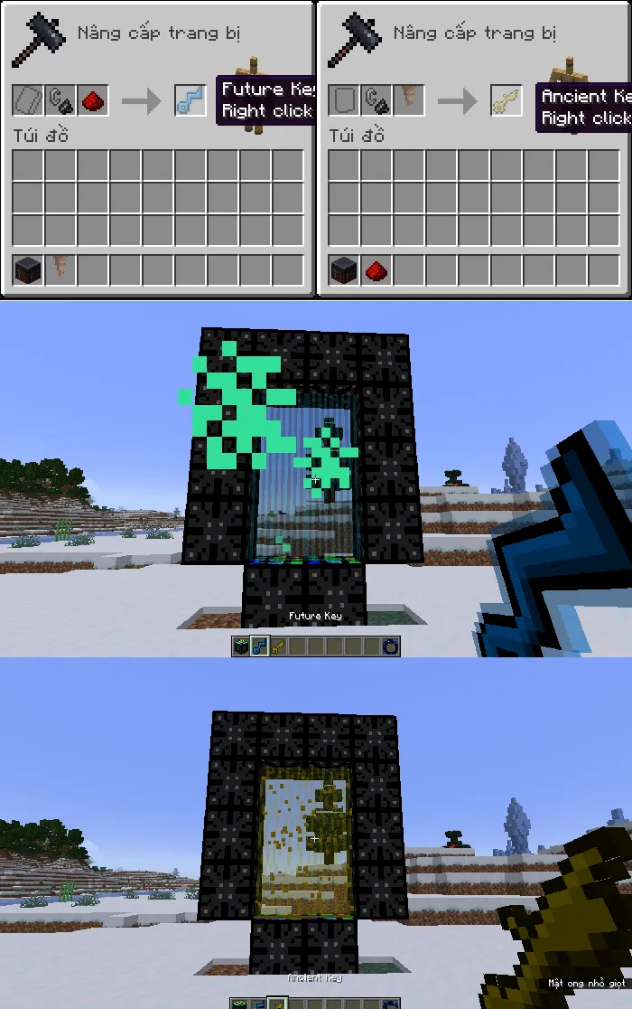 Chaos Materials, Моды, Minecraft