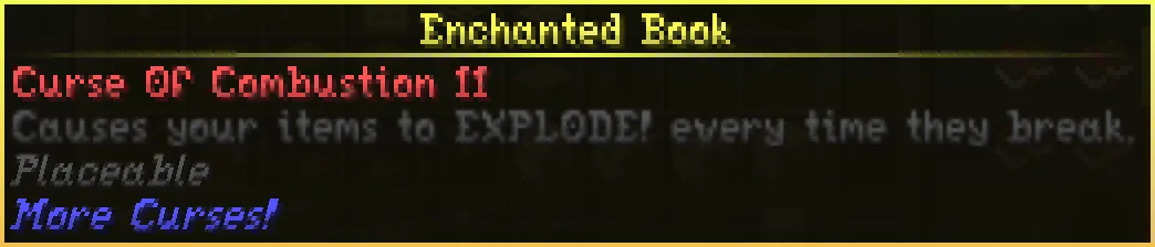 More Curses! Enchantment Descriptions Compt — скриншот 1 (Текстуры, Minecraft)