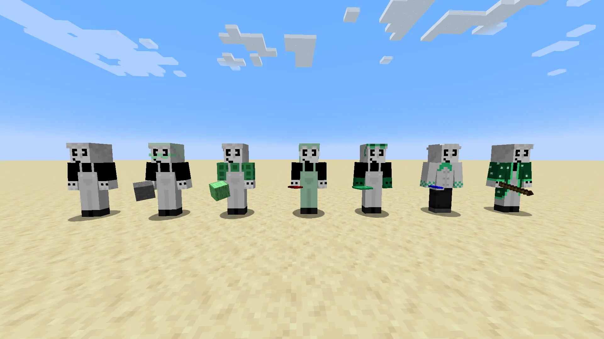 Lexium Remastered, Моды, Minecraft