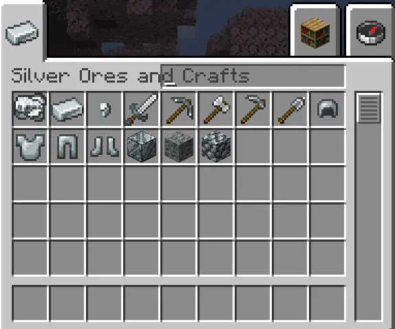 Silver Ores and Crafts, Моды, Minecraft