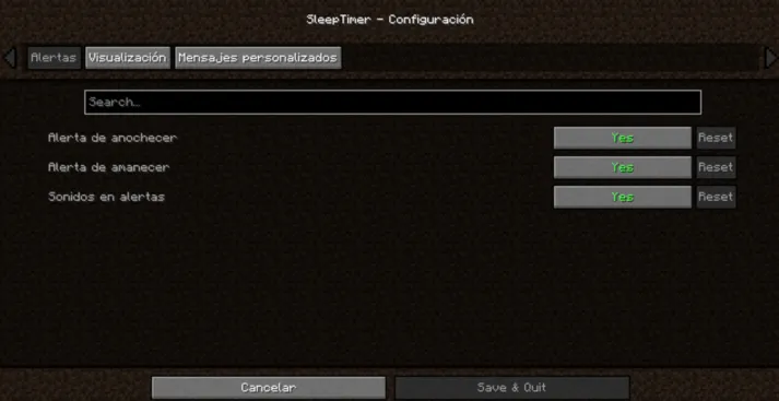 SleepTimer — скриншот 6 (Моды, Minecraft)